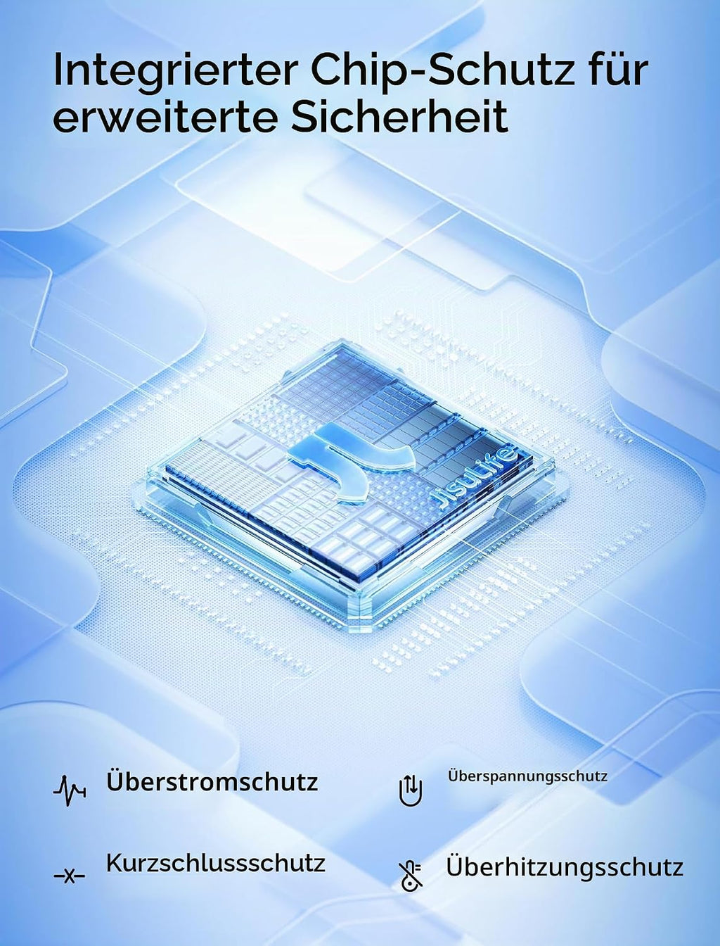 JISULIFE Handventilator Pro1S – Hochgeschwindigkeits-Kühlung mit 40 Stunden Laufzeit, Metallgehäuse für Langlebigkeit, Individuelle 1-100 Geschwindigkeitsstufen – Perfekt für Reisen und Geschenke (Bernsteingold)