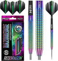 Razor Edge Spectron Tungsten Steel Darts Set - Precision Professional Darts with Flights and Shafts in Multiple Weights (20G-26G)